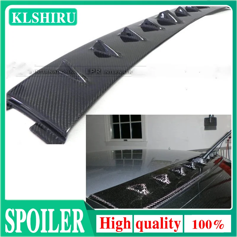Aileron de toit en fibre de carbone EVO pour Mitsubishi Lancer Evolution EVO 7 8 9 2003-2007