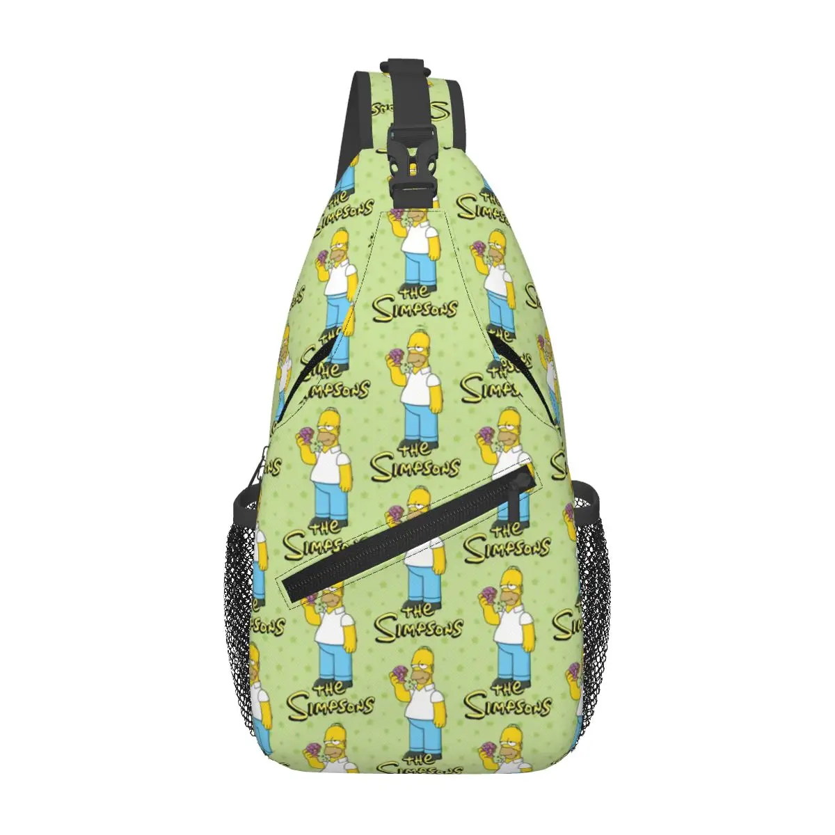 

Пользовательский The Simpsons Homer ТВ-шоу Рюкзак через плечо нагрудный рюкзак для езды на велосипеде Сумки на плечо Сумка на ремне Рюкзак на плечо