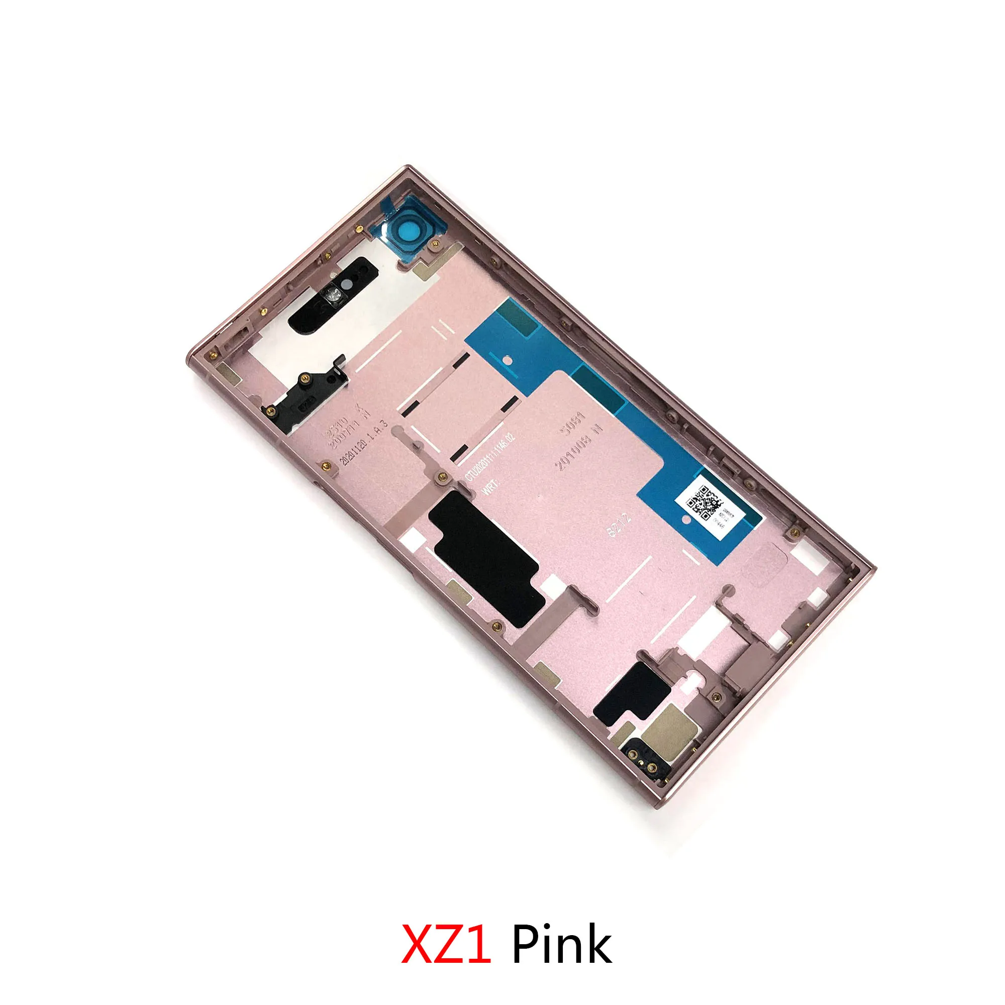 Rear Cover Housing For Sony Xperia XZ1 Compact XZ1 Mini Middle Frame Parts Battery Back Door Case Cover Repair Parts