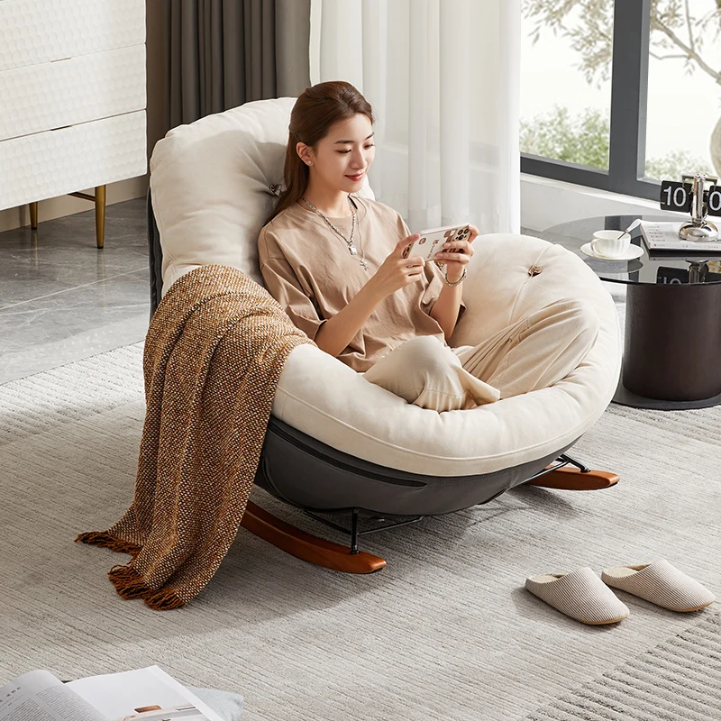 

Gaming Mobile Living Room Chairs Rocking Lounge Luxury Relax Chairs Designer Reading Comfortable Fauteuil Salon Home Furniture