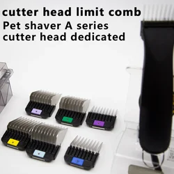 8 Piece Stainless Steel Pet Grooming Comb Attachment Set Suitable for A5 Type Knives Adapters Animal Limit Comb for Grooming