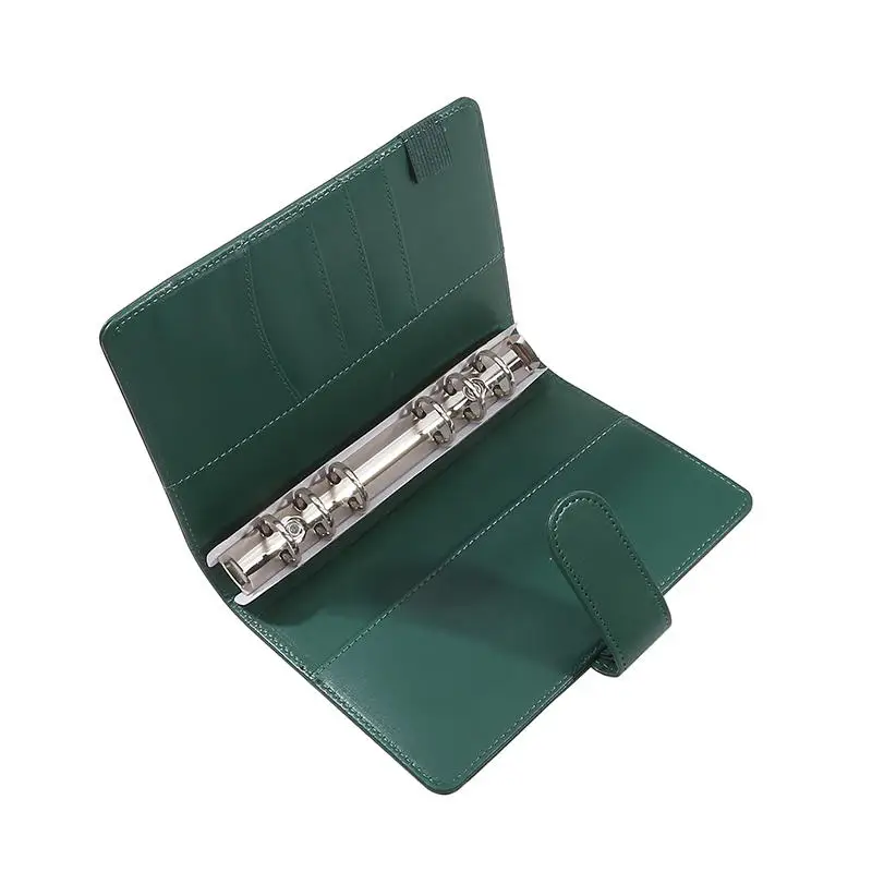 A6 PU-Leder Budget Binder Notebook Geldumschläge System Set mit Binder Taschen für Geld Budget Sparen Bill Organizer – Detail 19