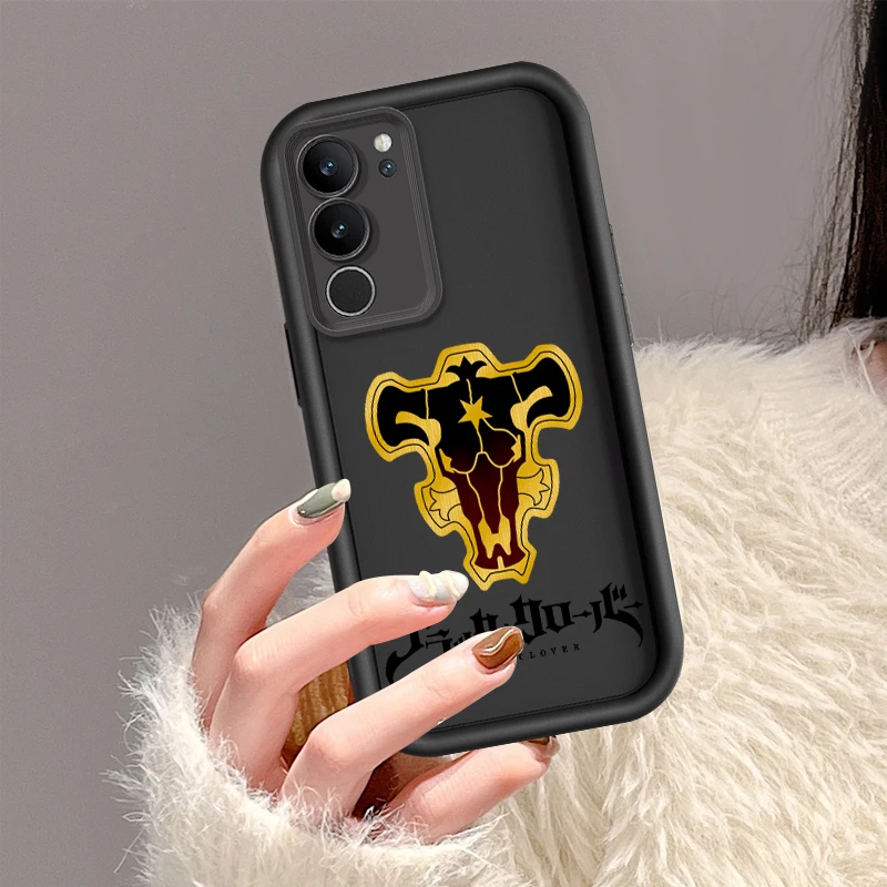 Anime Black Clover For Samsung Galaxy A14 A15 A13 A12 A31 A73 A81 A71 A51 Core Lite Eye Ladder Phone Case