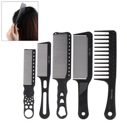 Peine de corte de pelo profesional, peine de carbono, herramienta de estilismo para salón de peluquería, nuevo