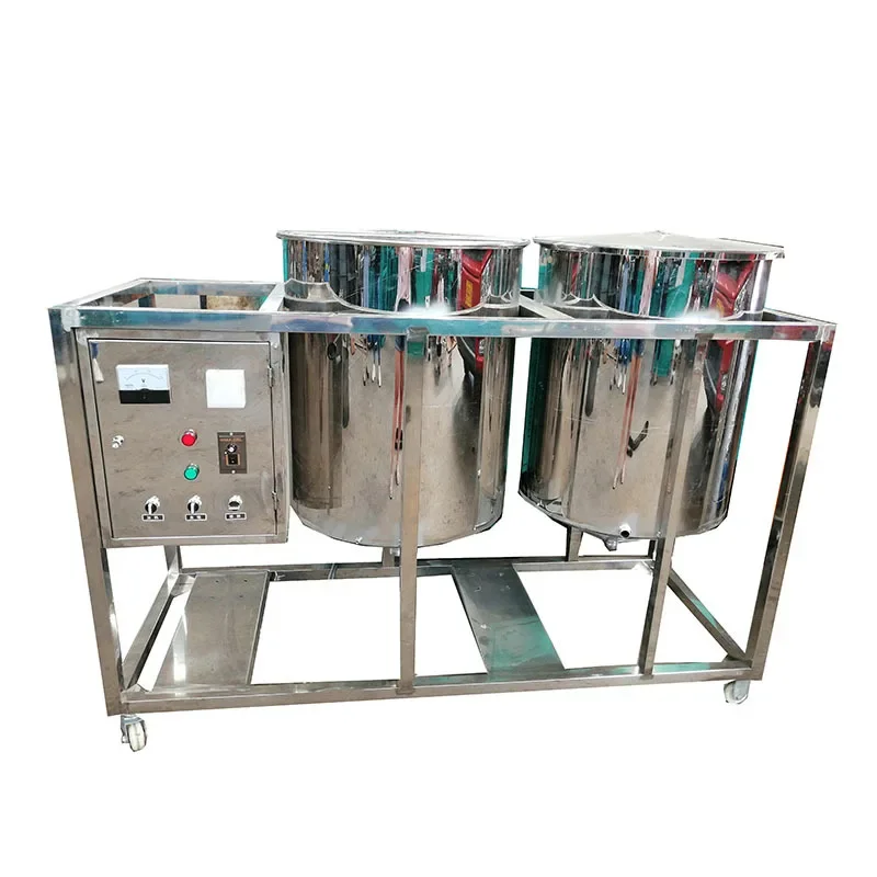 

Peanut deacidification, decolorization and deodorization soybean oil refiner refining equipment Large coconut