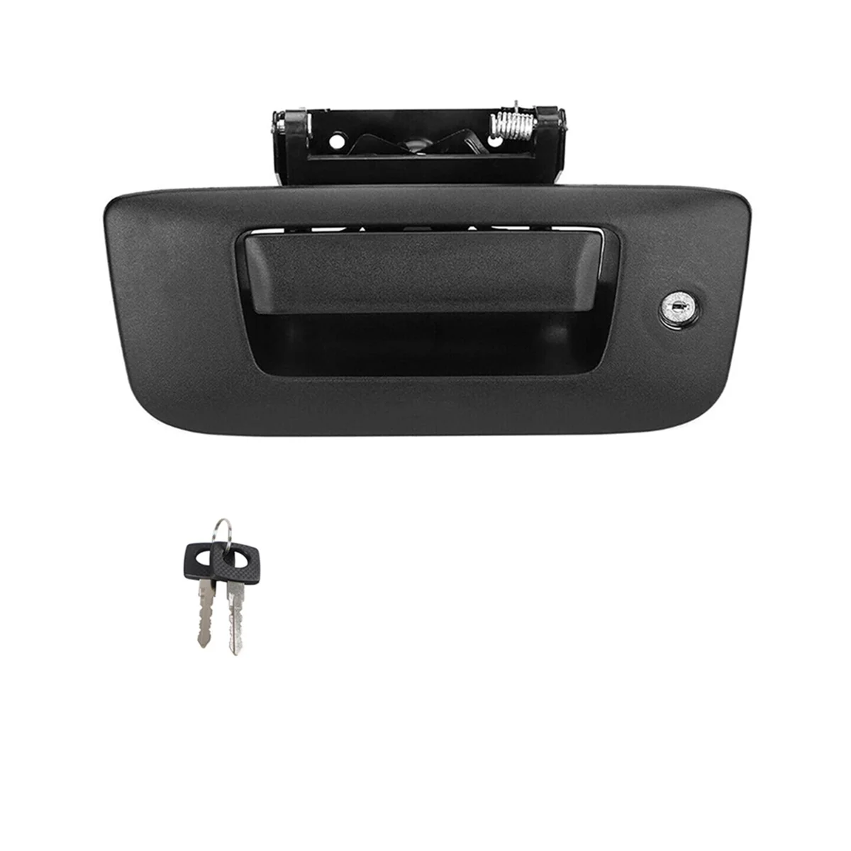 Tailgate Handle Bezel Lock with Keys for Chevrolet Silverado and for GMC Sierra 2007-2014 22755305 17802393