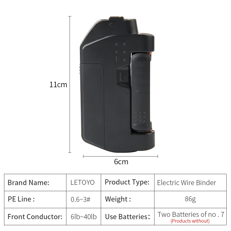 LETOYO Knotter KNOT GT/PR/FG Knotting Machine Fishing Bobbin Winder Fishing Line Tools fishing supplies fishing accessories