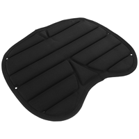 Comfortable Padded On Kayak Seat Cushion Lightweight Paddling Pad for Kayak Canoe Fishing Boat (Black)