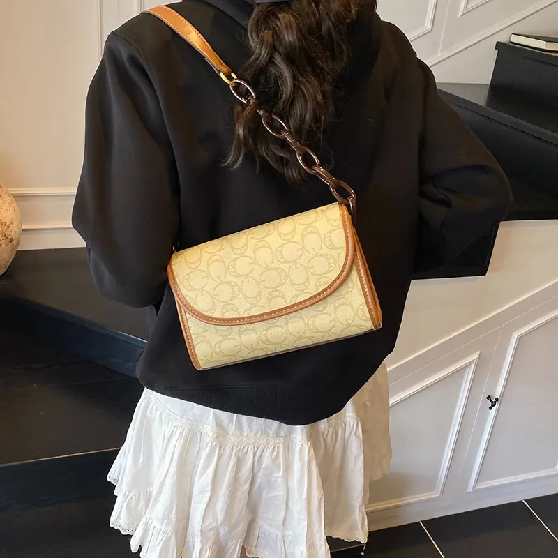 

Casual Internet-Famous Style Ladies' Bag With Shoulder Design, Hand-Carry Versatility For Daily Commuter Needs