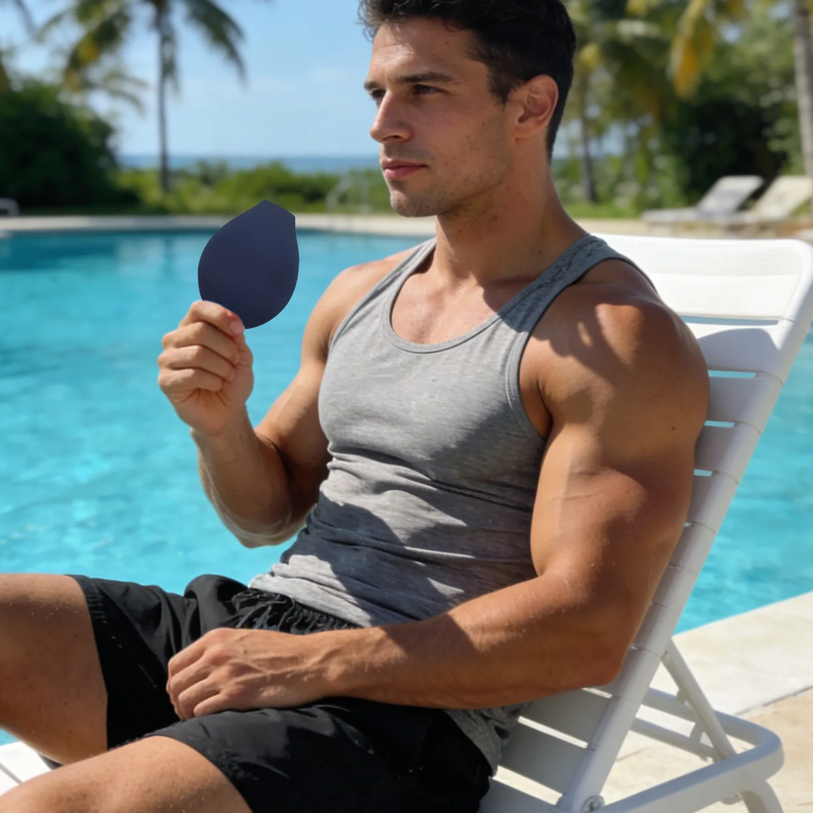 4Pcs Men Protective Cup U Convex Soft Breathable Groin Protector for Sports Swimming Men Underwear Pouch Pad Protective Cup