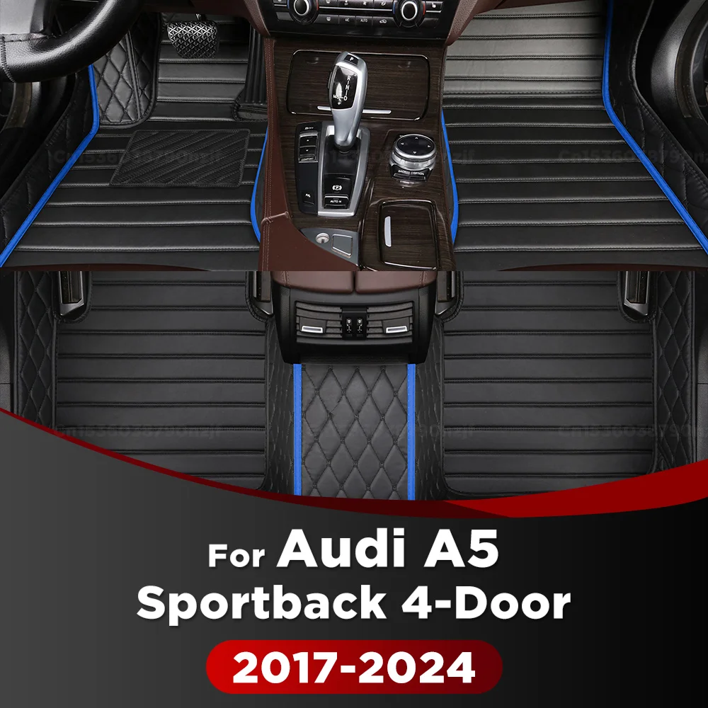

Для AUDI A5 Sportback 4 двери) 2017-2024 23 22 21 20 19 18 Автомобильные коврики на заказ Автомобильные подушечки для ног Ковровое покрытие Аксессуары для интерьера