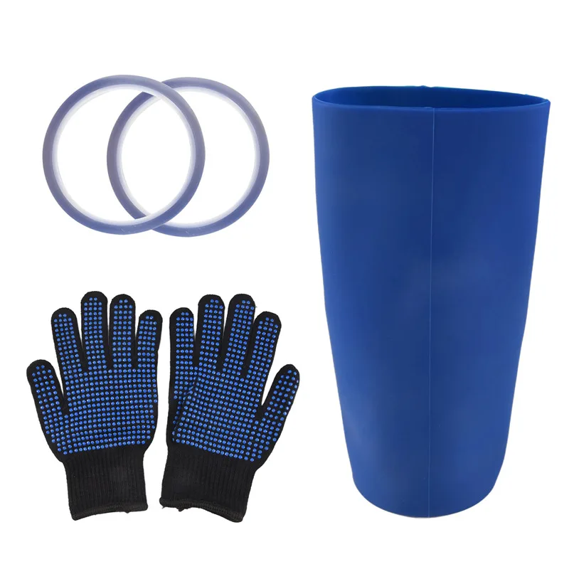 Sublimatieset Sublimatie Blanks Siliconen Bands Sleeve Kit voor Sublimatie Tuimelaars 20oz Skinny,