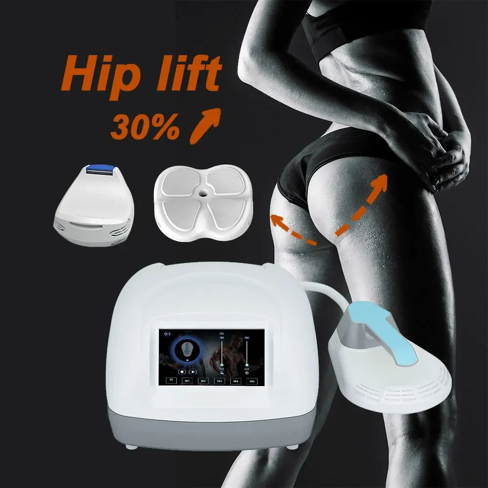 2022 new ems muscle stimulation 2 handles slimming pelvic body sculpting machine mini portable nova neo rf