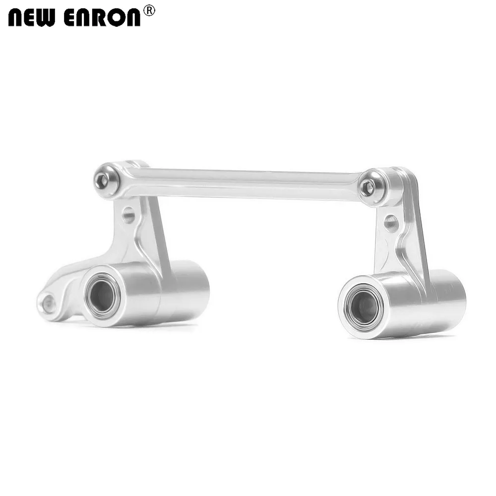 Tbest Varillas De Dirección Metálicas Para RC | Juego De 2 Tie Rods Ajustables 48-58 Mm | Compatibles Con HPI RS4 Sport 3 1/10 | Piezas De Repuesto De Aluminio CNC