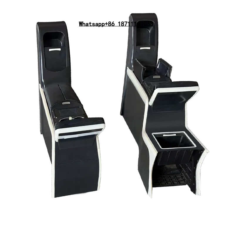 Acessórios para Interior de Carro: Caixa de Armazenamento para Console Central, Apoios de Braço para Assentos de Carro, Console Universal para Carro c