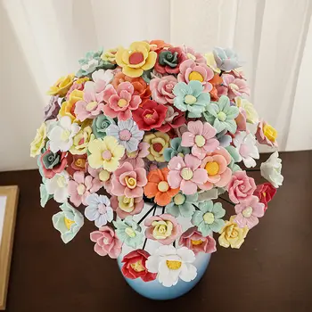 12 best sales Ceramic flowers - №10