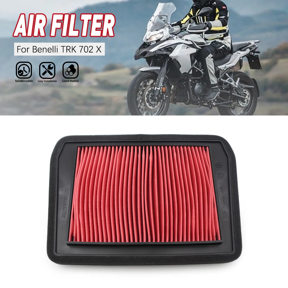 

Air Filter Motor Bike Intake Cleaner For BENELLI TRK702 TRK702X BJ700-5F TRK 702 702X