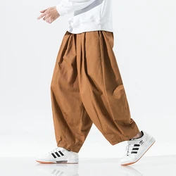 Streetwear Wide Leg Pants Men Fashion Men Trousers Loose Casual Baggy Jogging Sweatpants Male Vintage Cargo Pants Oversized 5XL