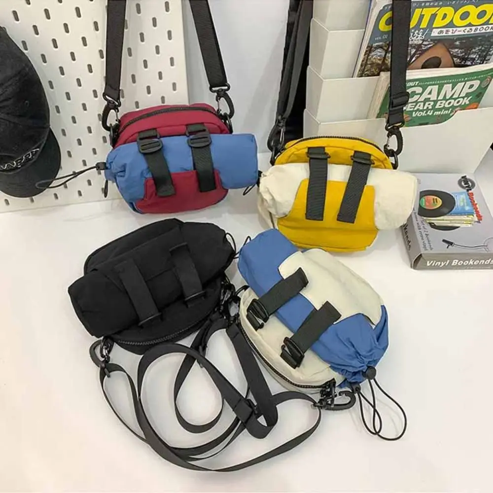 

Umbrella Storage Pocket Water Bottle Carrier Bag Shoulder Strap Contrast Color Water Bottle Holder Adjustable Handle