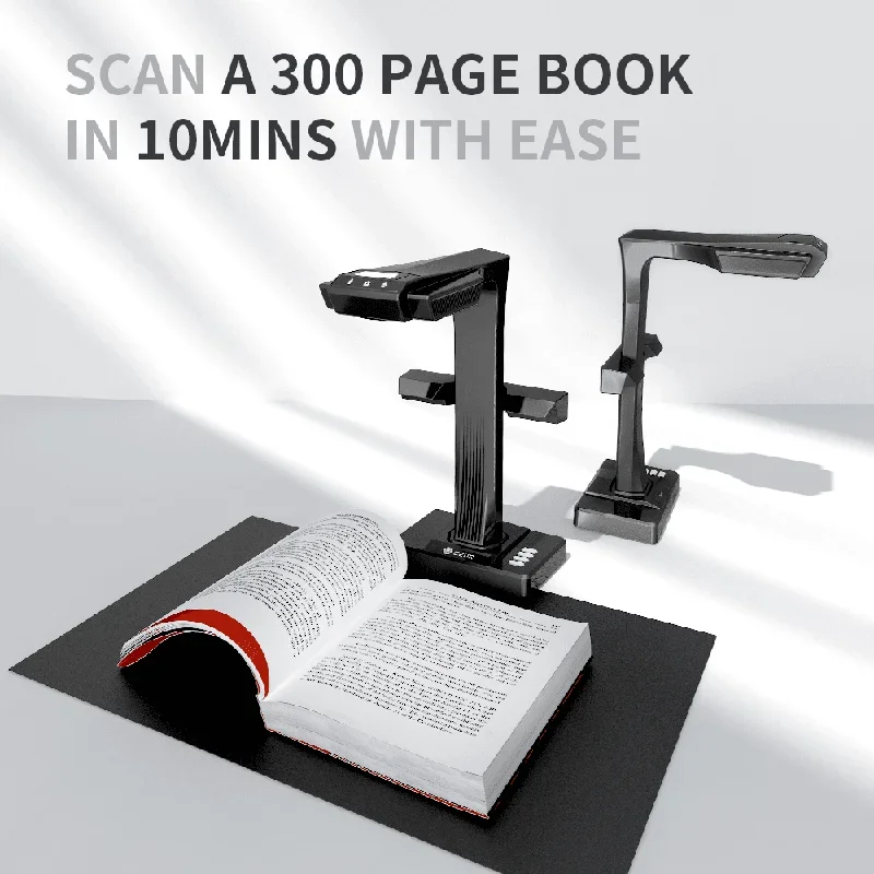 

Czur Book Scanner Automatic Et16 Plus Ocr A3 Document Camera Library Searchable Pdf Tiff