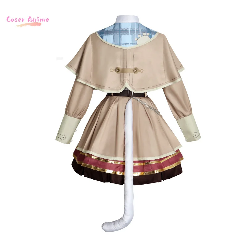 게임 프로젝트 세카이 컬러풀 스테이지! 아즈사와 코하네 코스프레 의상 유니폼 할로윈 파티 여성용 남성용 카니발 소품