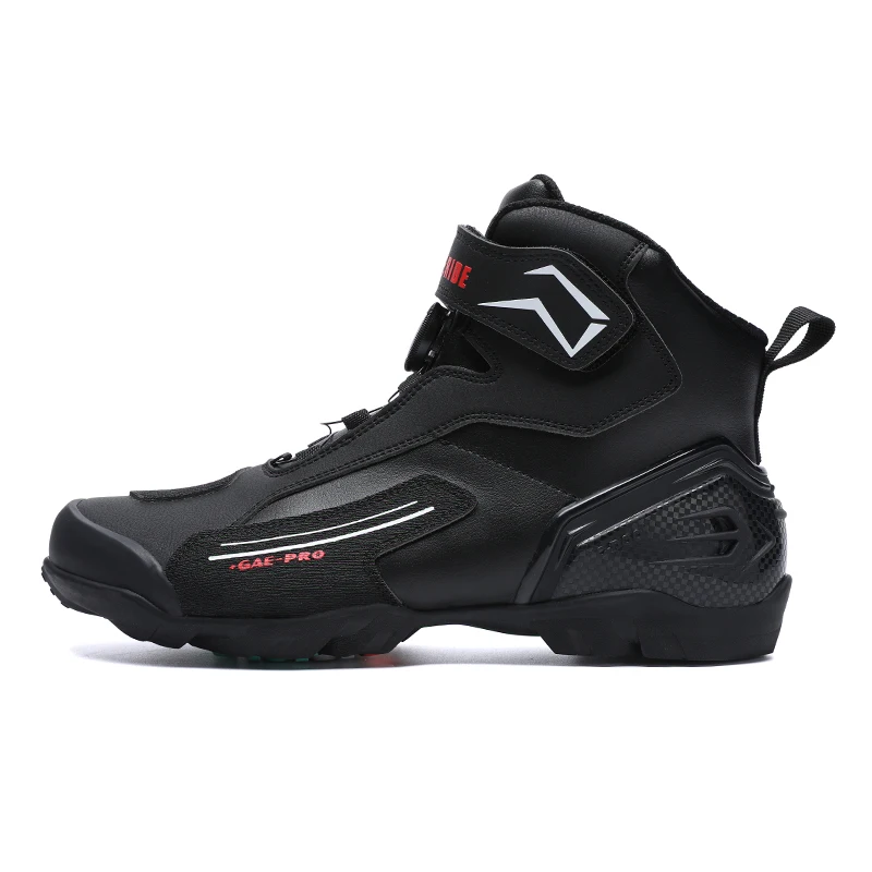 

Motorcycle protective riding boots unisex four season fashion high top anti slip breathable off-road wear-resistant cycling boot