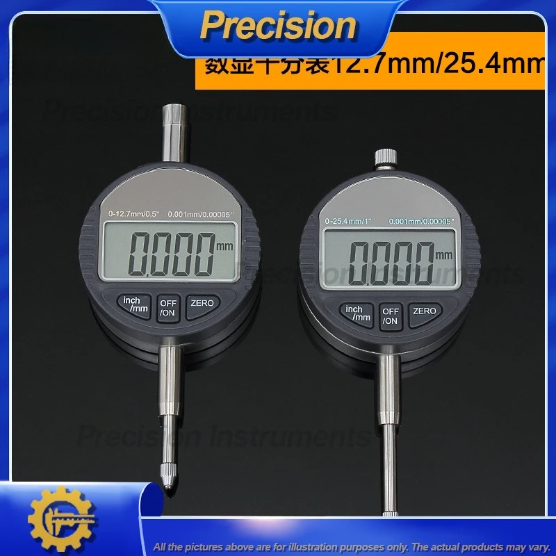 2026 Digital Caliper Indicator 0.001mm Precision Measurement Tool 0-12.7 25.4mm for Industrial Use