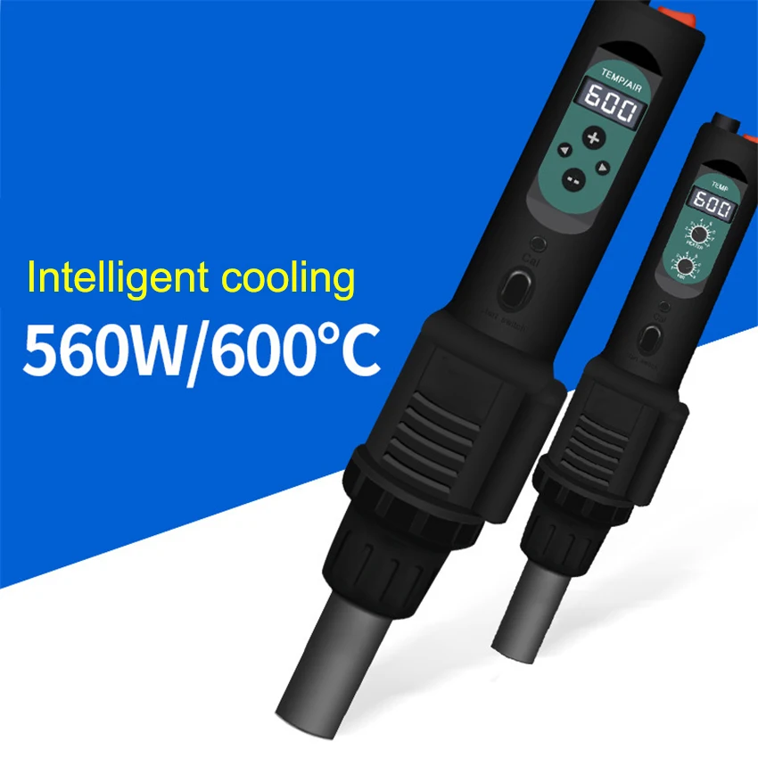 560B/560C Soldering Hot Air Gun Temperature Adjustable Mobile Phone Repair And Welding Station Digital Display Hot Air Gun 560W