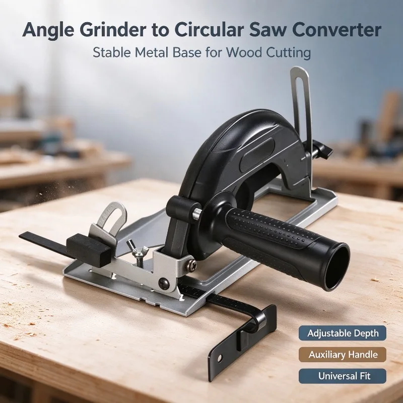 Angle Grinder Converter To Cutting Machine, Electric Circular Saw Bracket Base, Universal Woodworking Power Tools Accessories