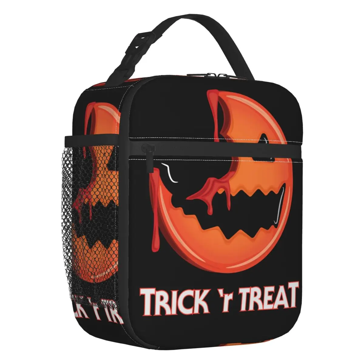 Trick R Treat Sam Halloween Horror Film Insulated Lunch Bags for Work School Leakproof Thermal Cooler Bento Box Women Kids