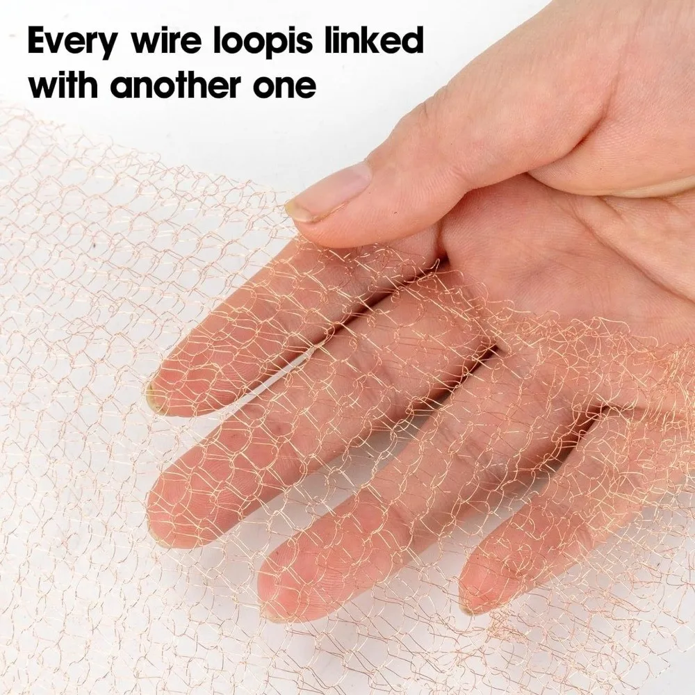 

Garden Use Anti-Pest Copper Mesh Plant Protection Pest Control Copper Wire Mesh Anti-Snail Copper Wire Net Garden