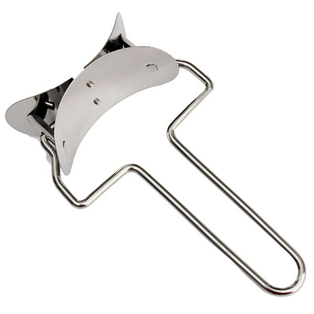 

Stainless Steel Dumpling Wrapper Pastry Dough Press Ravioli Maker Cooking Mould Kitchen Tool Lightweight Comfort H