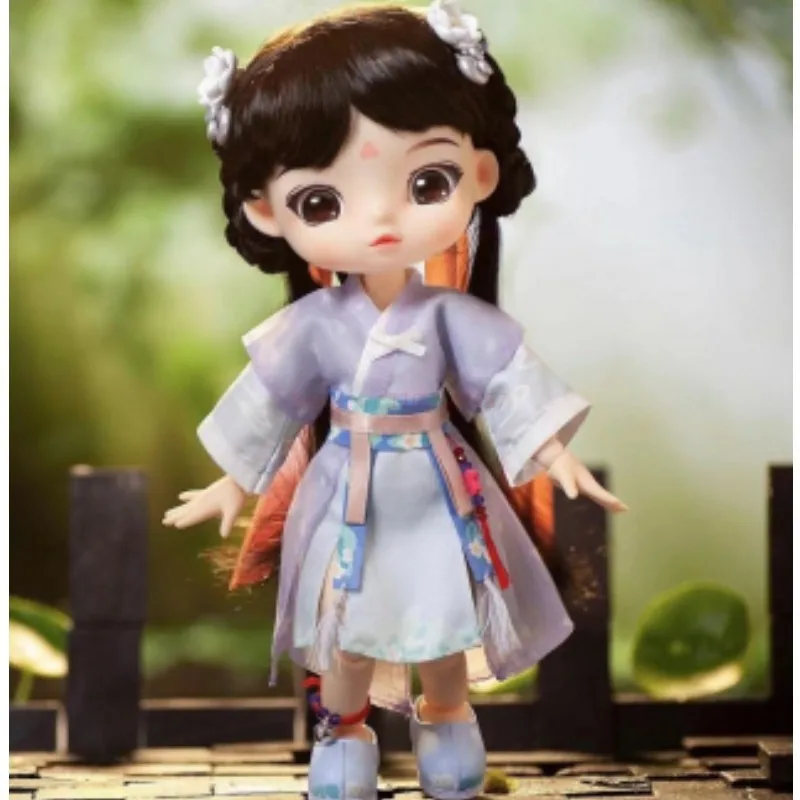 Movable Swordsman And Chivalry Veya Doll Zhao Linger Bai Ma Qing Anime Peripheral Figure Model Figurine Ornament Kawaii Gift