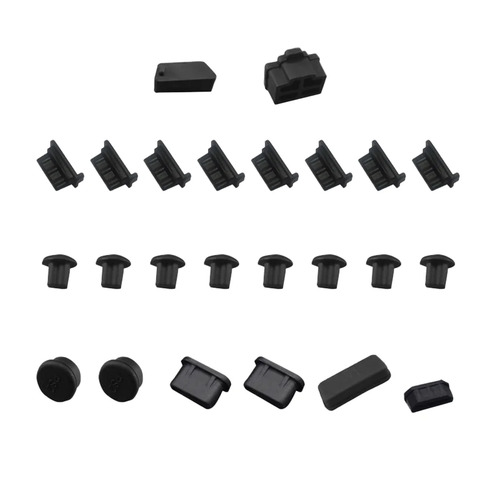 

24 Pcs Motherboard Dust Plug Interface Cover Dust-proof Computer Protector