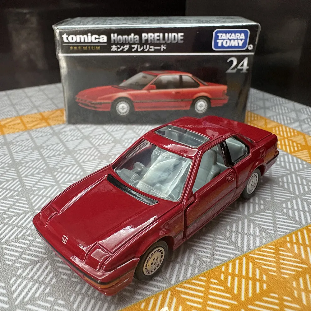 Honda Prelude Coupe Takara Tomy Tomica Premium 24 Metal Diecast Mini Car Hobby Display Toy Children Birthday Surprise Gift