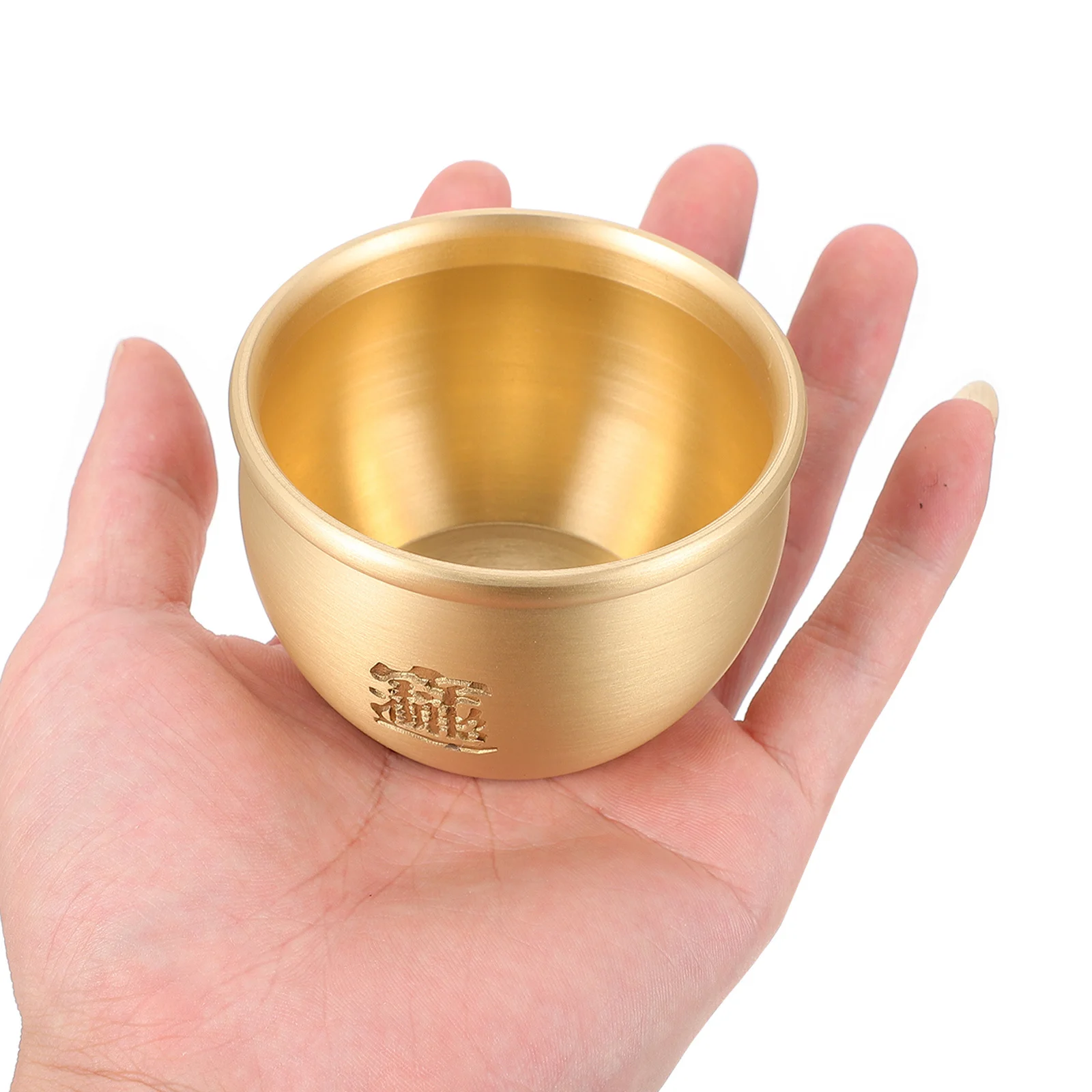 

Copper Ashtray Large Capacity Fine Polished Vintage Style Home Hotel Living Room Decor Tabletop Ashtray Smoking