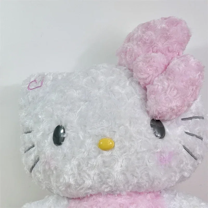 47 cm Cartoon Hallo Kitty Katze Rose Gefüllte Weiche Plüsch Spielzeug Nette Anime Puppe Schlaf wurf kissen Kind Geburtstag Weihnachten geschenke