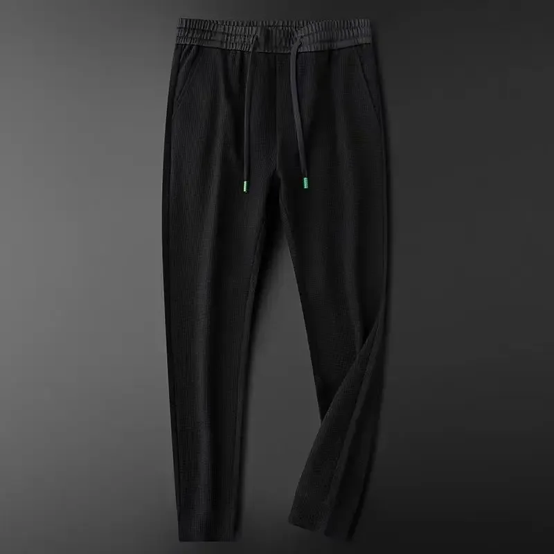 Casual Pants Men Fitness Sportswear Tracksuit Sping Summer Bottoms Skinny Sweatpants Cotton Trousers Track Pants
