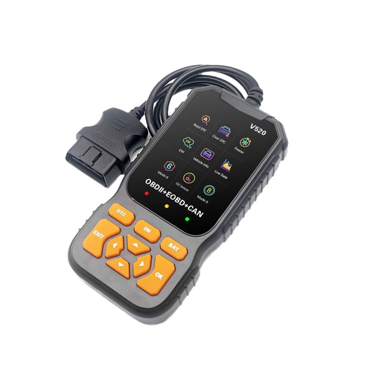 V520 OBD2 Scanner Professional Auto Engine System Automotive Lookup Code Reader Car Diagnostic Tool