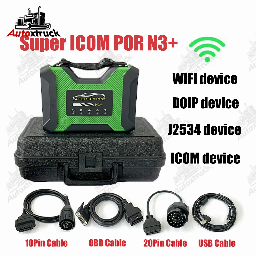 

2023 SUPER ICOM PRO N3 For B-MW Support code OBD2 Scanner MB PRO N3+ USB 3.0 SUPER Full Configuration Diagnostic tool