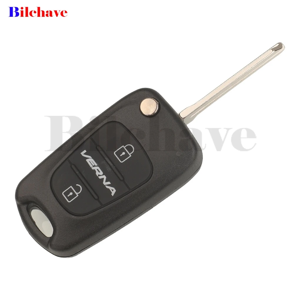 Jingyuqin Flip Car Remote Key 81905-0U030 ID46 Chip 433MHZ ASK For Hyundai VERNA 2010-2015 Reina IX35 Folding Fob Control 2BNT