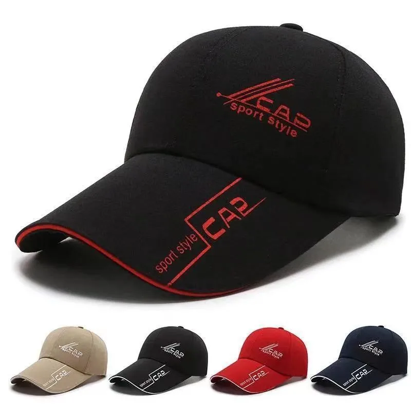 

Men's baseball cap, casual and versatile, fishing, sun shading, sun protection, duck tongue cap, outdoor sports and travel