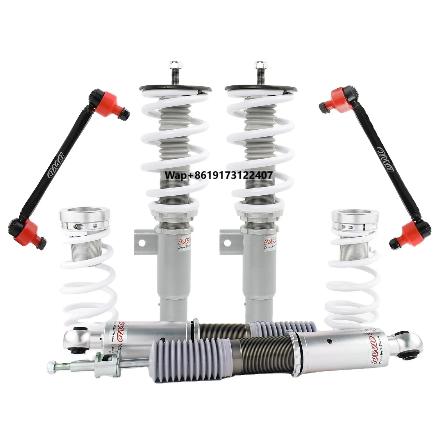 

32 Steps Adjustable Mono-tube Car Parts Car Accessories Suspension Performance Shock Absorber for B8 15+ VWG029