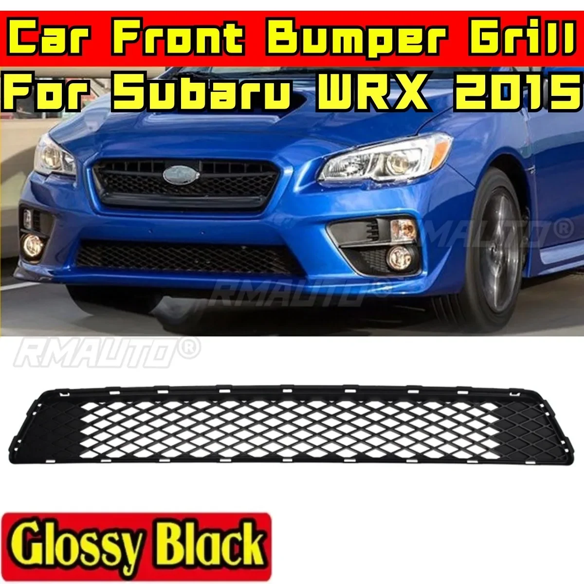 

Комплект для кузова WRX 2015, передний бампер, решетка для гонок, решетка для автомобиля, автомобильный гриль для Subaru WRX 2015, автомобильные аксессуары