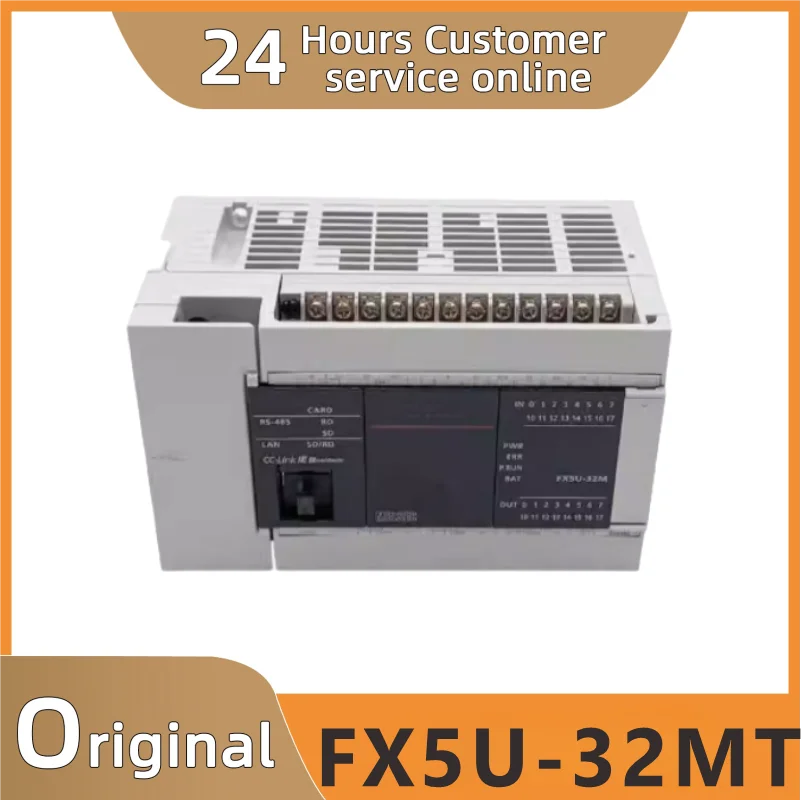

originalFX5U-32-64-80 MR/MT/ES transistor output.
