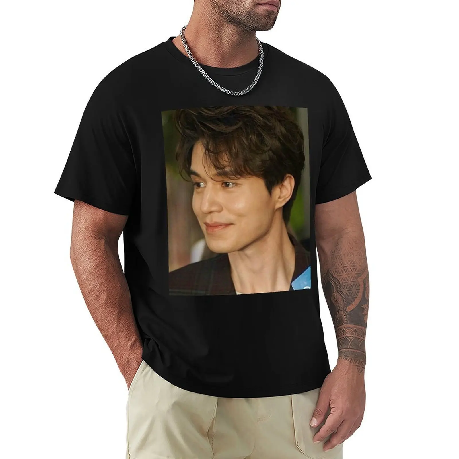 Lee Dong Wook - V17 T-Shirt Anti-Perspiration Workout Top