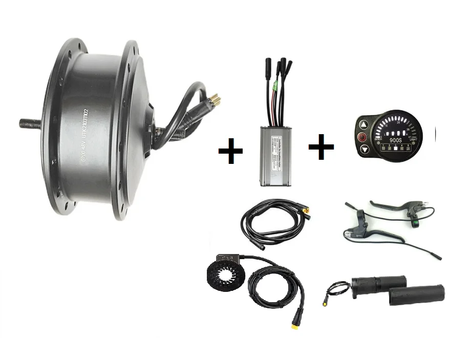 AKM-74MM 250W Hub Motor 36V  Bike Conversion Kits Front  Wheel Drive Electric Bicycle Engine Parts