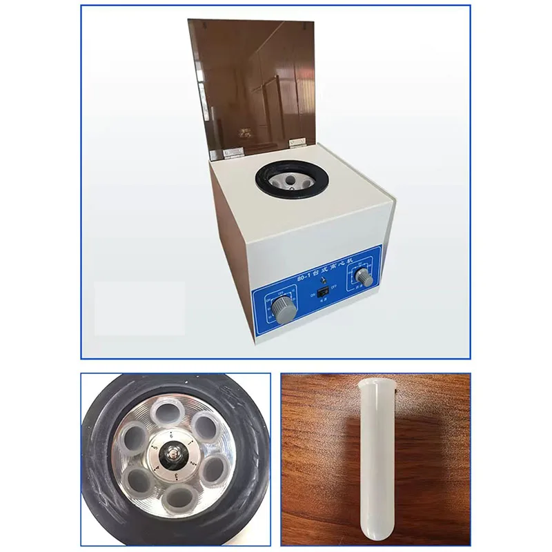 

NEW NEW 80-1 low speed tabletop blood centrifuge for laboratory clinical medicine centrifuge 4000rpm with 6x20ml rotor