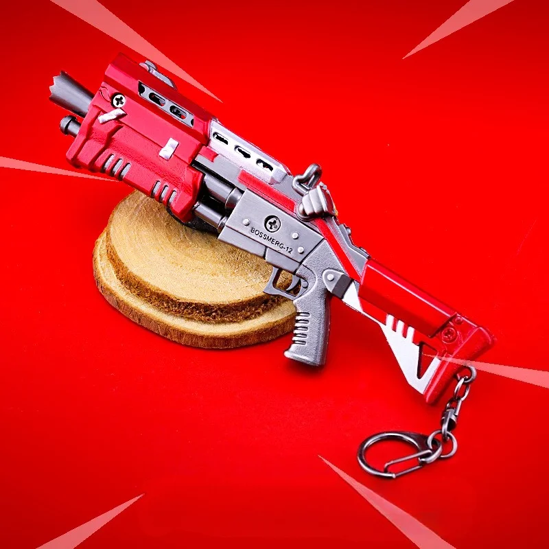 Fortnite jeu périphérique modèle jouet Anime dessin animé porte-clés sac à dos pendentif décoration voiture porte-clés enfants anniversaire cadeau de noël