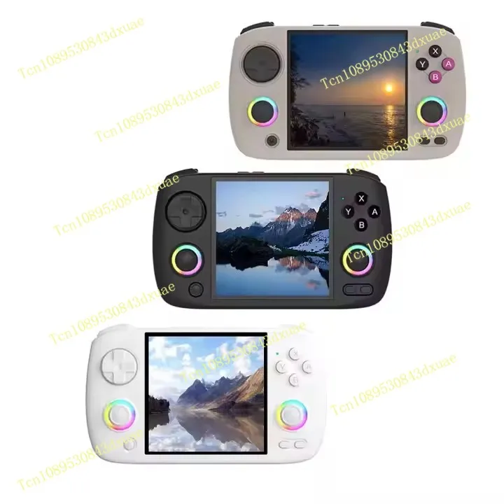 مشغل وحدة تحكم ألعاب كلاسيكية Rg Cubexx بشاشة 3.95 بوصة لينكس واي فاي محاكي وحدة تحكم ألعاب الجيب الرجعية Rgcubexx #2